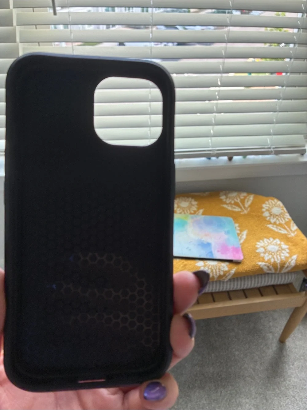 Purple Protective Case for iPhone - Slim Rugged Design